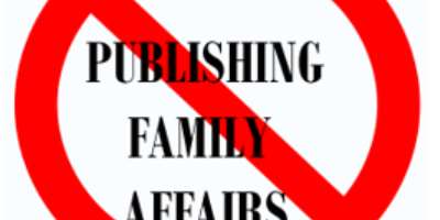Stop Publishing Peoples Families Personal Matters