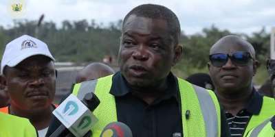 Minister for Roads and Highways, Kwame Governs Agbodza