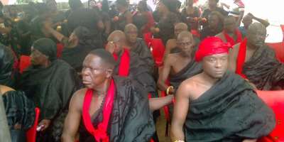 Togbe Klimadzafia IV (Right) and Togbe Golo II