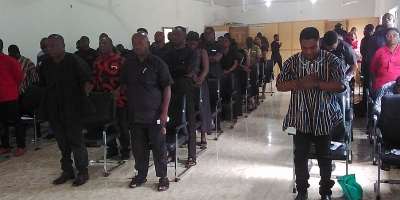 Helicopter crash: Dormaa East District observes solemn memorial service in honour of 8 victims