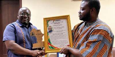 HRRG honours Ing. Dr. George Asiedu for Sanitation Leadership After 2023 Intervention for Teenage Girl