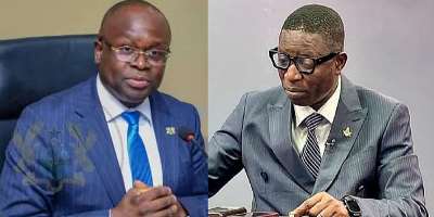 Dr. Edward Kofi Omane-Boamah and Mr. Rashid Tanko Computer