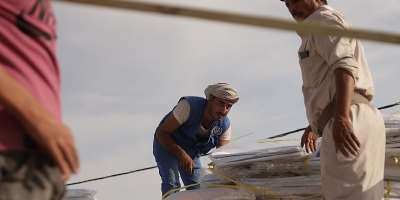 IOM supports communities in Yemen with relief, shelter, and essential services during emergencies. Photo: IOM/Haithm Abdulbaqi