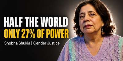 Truth they do not want you to know: Half the world but only 27% of political power