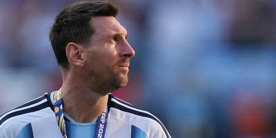 Argentinas Lionel Messi cries at the end of the World Cup final on July 19, 2026. -  Stephanie Scarbrough, AP
