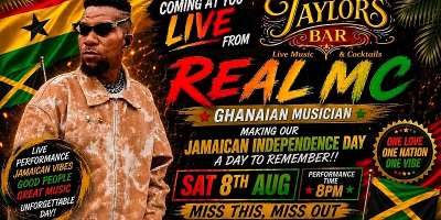 Real MC billed to perform at Jamaica Independence Day concert in Barry, Wales