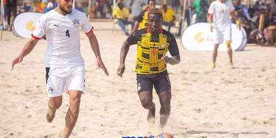 Black Sharks lose 12 -11 on aggregate to Sand Pharaohs in 2022 AFCON Beach Soccer qualifier