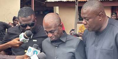 National Chairman of NDC, Johnson Asiedu Nketiah breaks down in tears