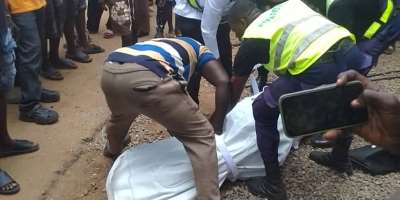 Two dead, six injured in crash involving truck, bus and tricycle on Accra-Kumasi Highway