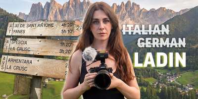 ENTR journalist Elena Pompei went to the Dolomites to find out the secret of the Ladin language. -  ENTR