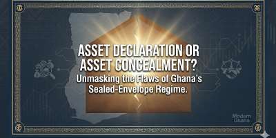 Asset Declaration Or Asset Concealment? Why Ghana’s Anti-Corruption Engine Is Running On Empty
