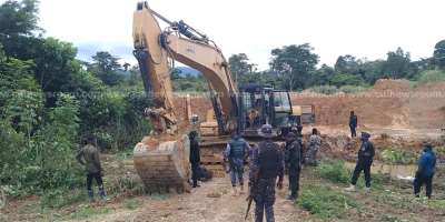 Police grab 24 illegal miners in Atewa East amid gunshots