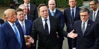 US President Donald Trump says tech bosses have signed a non-legally binding agreement to regulate themselves on AI at the White House on September 29, 2026. -  Kevin Dietsch, AFP