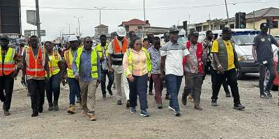 Works Minister pushes for shorter timeline for Kaneshie–First Light Road Project