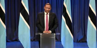 Botswana is led by President Duma Boko who took office on on November 1, 2024.  By Monirul Bhuiyan (AFP)