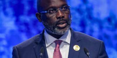 Fighting corruption had been one of Weah's major campaign promises.  By AHMAD GHARABLI AFPFile