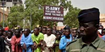 Following a July coup, the West African regime in mid-March denounced a 2012 cooperation with the US.  By - AFP