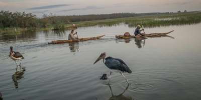 Lake Dembels depth has halved since 1990 due to over-pumping.  By Marco Simoncelli (AFP)
