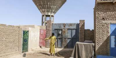 Less than 10 percent of Chadian households had access to safe, continuously running water in 2024, the UN says. By Daniel BELOUMOU OLOMO (AFP)