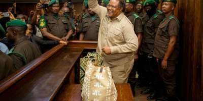 Lissu was detained in April 2025 and charged with treason.  By - (AFP/File)