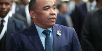 Madagascars President Michael Randrianirina has been in power since October.  By Ludovic MARIN (AFP/File)