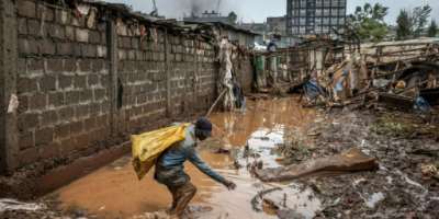 Many parts of Kenya have been hit by floods that have destroyed homes and engulfed roads and bridges.  By LUIS TATO AFPFile