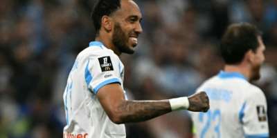 Marseilles Gabonese forward Pierre-Emerick Aubameyang is heading for promoted Spanish club Deportivo La Coruna.  By Gabriel BOUYS (AFP)