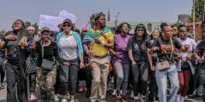 Nine women have been found murdered in the Kempton Park district east of Johannesburg since July.  By MZINGENKOSI SIBANDA (AFP)