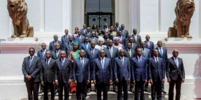 Senegalese lawmakers are debating whether to allow charges against former ministers in Macky Salls government.  By Handout, Papa Matar DIOP (Senegalese Presidency/AFP/File)