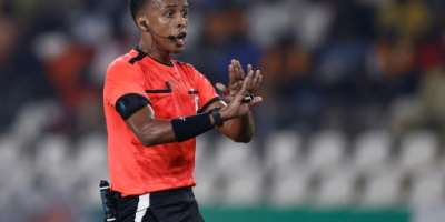 Somali referee Omar Artan has been removed from the list of World Cup referees after he was refused entry to the United States.  By KENZO TRIBOUILLARD (AFP)