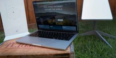 Starlink provides high-speed internet access to remote locations.  By SCOTT OLSON (GETTY IMAGES NORTH AMERICA/AFP/File)