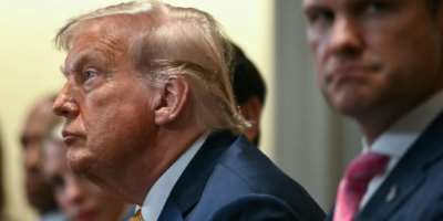 US President Donald Trump released seven more letters setting out tariff rates between 20 percent and 30 percent for trading partners.  By ANDREW CABALLERO-REYNOLDS (AFP/File)