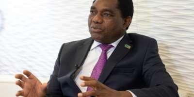 Zambian President Hakainde Hichilema urged official and private creditors to meet to resolve the impasse over a debt deal.  By Geoffroy Van der Hasselt AFPFile