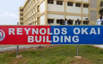 Faculty Building Of Uew K Renamed After Late Prof Reynolds Okai