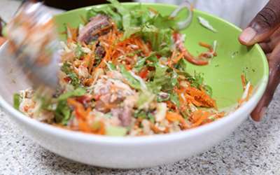 Ghana Salad Is The Best! Try This Recipe