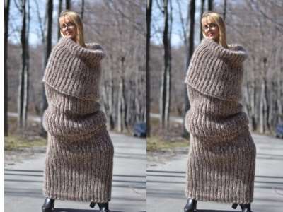 giant sweater dress