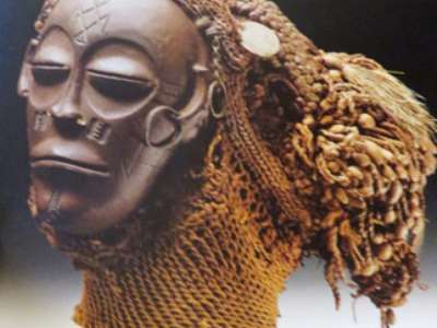 Pwo Mask, Chokwe, Angola, Now In Ethnologisches Museum, Berlin, Germany