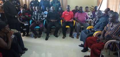 Abuakwa South NPP Commiserates With Family Of Late George Somuah Bosompem