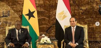 AFCON 2019: Nana Addo Arrives In Egypt; Set To Meet Black Stars Before Benin Clash