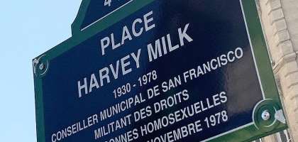 Paris streets, squares named in honour of LGBT+ figures