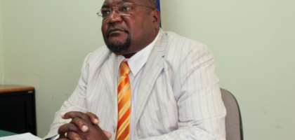 Ossufo Momade, seen in 2012, will run as the Renamo party candidate in Mozambique's October 2019 presidential election against Daviz Simango from the opposition MDM and President Filipe Nyusi from the ruling Frelimo party. By ROBERTO MATCHISSA (AFP/File)