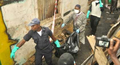 At least 26 children and two teachers died in the blaze overnight, the president's office said. By Zoom DOSSO (AFP)