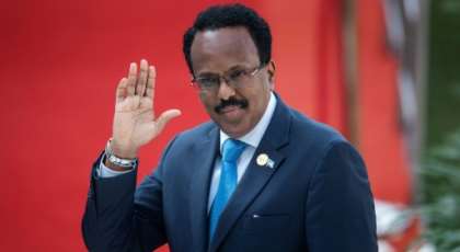 Somalia's President Mohamed Abdullahi Mohamed came into office in 2017 vowing to combat corruption which permeates evert aspect of life. By Michele Spatari (AFP)