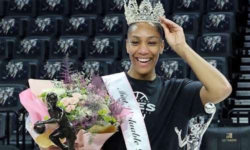 Getty ImagesImage caption: Aja Wilsons 26.2-point average this season is the second-highest in WNBA history, behind her record of 26.9 in 2024