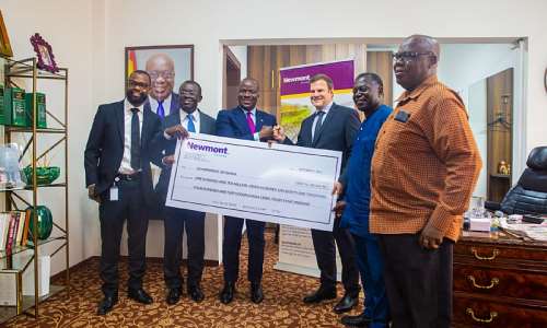 Newmont pays Ghc110m dividend to government