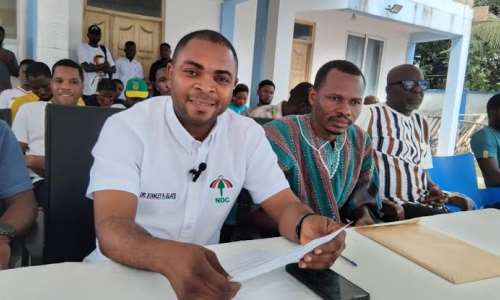 Dr Stanley Glate files nomination to contest Volta NDC Regional Secretary position