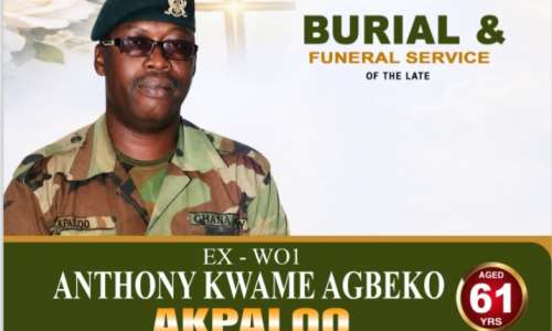 Celebrating a Lifetime of Loyal Service: A Tribute to Warrant Officer Class I (Rtd) Anthony Kwame Agbeko Akpaloo