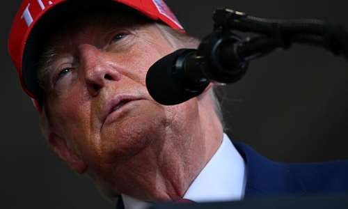 Ukraines relations with the United States have nosedived after Trump eased sanctions on Russia. -  Brendan Smialowski, AFP