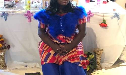 Dorcas Margaret Madjitey, survivor of spina bifida and hydrocephalus