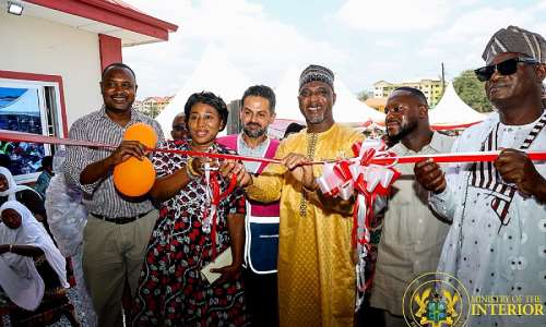Interior Minister commissions Ayigya Polyclinic, links healthcare to national security